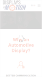 Mobile Screenshot of displaysinmotioninc.com